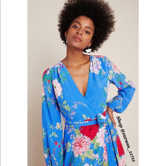 NWT Yumi Kim Azure Wrap Maxi Dress XXS - Picture 6 of 7